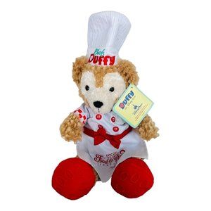 Disney Parks Chef Duffy the Disney Bear 2014 Epcot Food and Wine Festival Plush